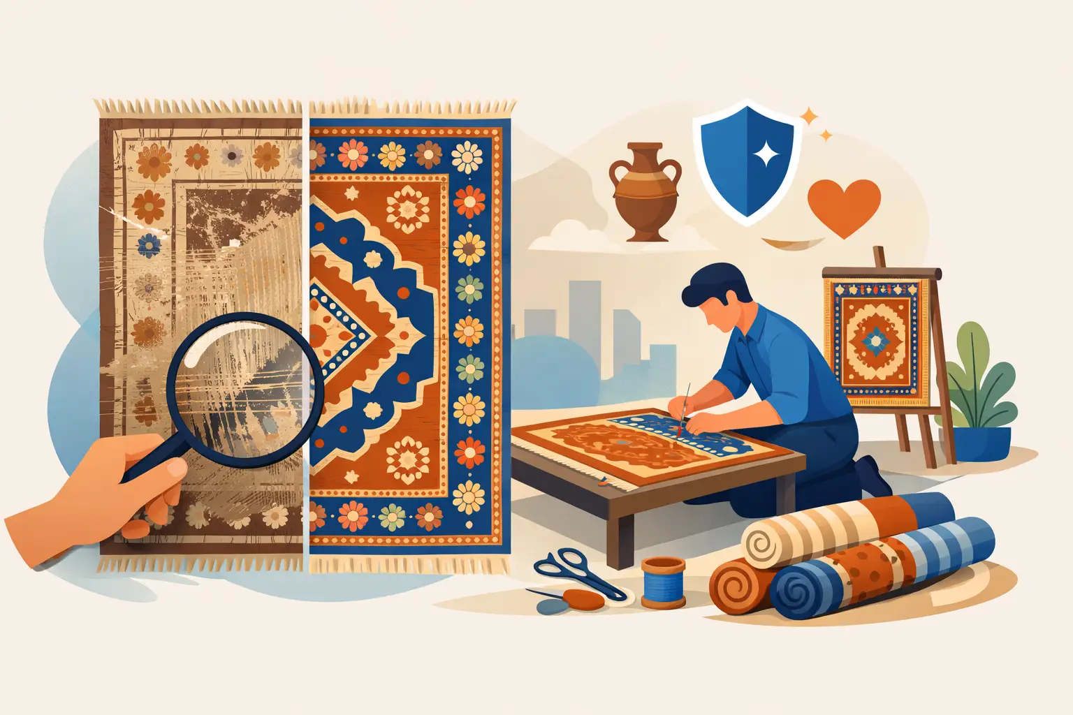 Halı Restorasyonu ile Değerli Dokularınızı Koruyun