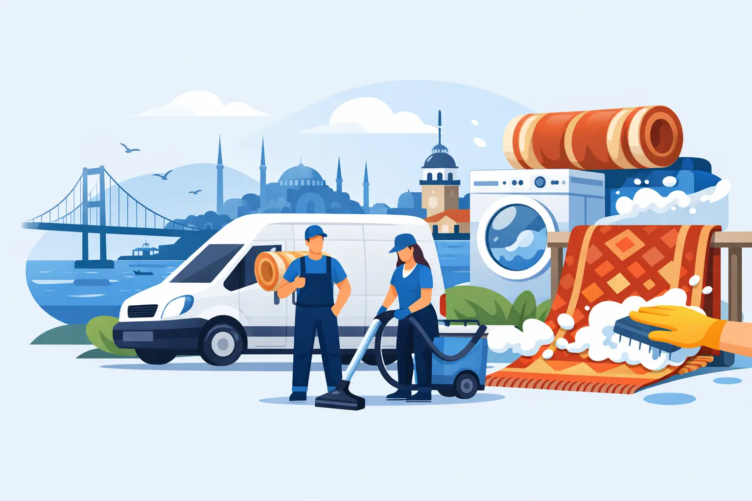 İstanbul Ücretsiz Servis Halı Yıkama Rehberi